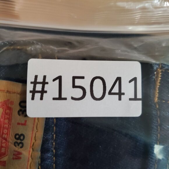 Levis Jeans Mens 38x30 Blue 550 Relaxed Fit Denim Straight Leg Classic - Picture 13 of 13